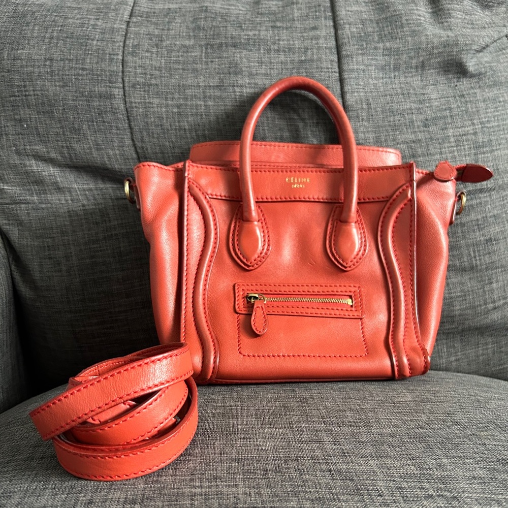 Celine Nano Luggage Bag